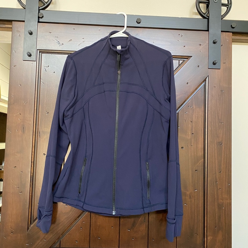 Lululemon Define Jacket, Navy - Size 12